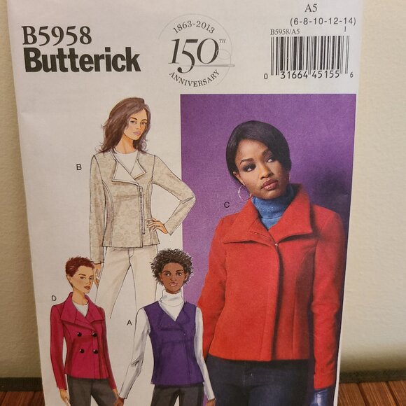 Two Butterick Patterns - Uncut - Picture 2 of 9